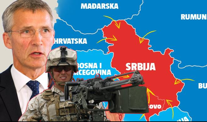 NATO PLETE MREŽU OKO SRBIJE i želi novu gvozdenu zavesu  OD BALTIKA DO MEDITERANA!